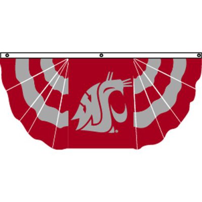 Washington State Cougars 3ft X 6 Ft Fan Bunting