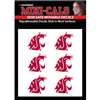 Washington State Cougars Repositionable Face Stickers