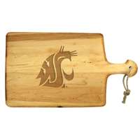 Washington State Cougars Maple Artisan Paddle Board - 18" x 11"