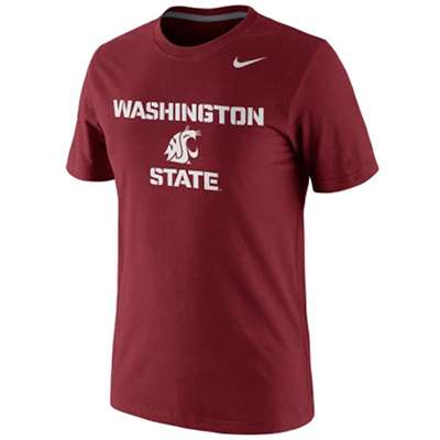Nike Washington State Youth Practice T-Shirt - Crimson