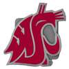 Washington State Cougars Pewter Hitch Receiver Cover