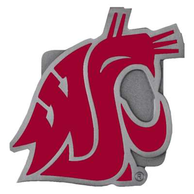 Washington State Cougars Pewter Hitch Receiver Cover