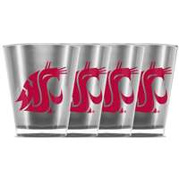 Washington State Cougars Shot Glass - 4 Pack