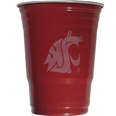 Washington State Cougars Plastic Solo Cup - 18 Pack