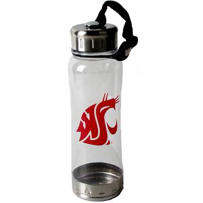 Washington State Cougars Clip-On Water Bottle - 16 oz