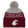Washington State Cougars New Era Sport Knit Pom Beanie