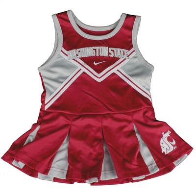 Nike Washington State Cougars Girls 2-piece Cheer Dress - Alternate