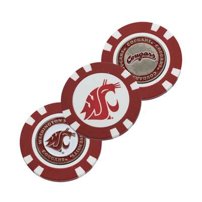 Washington State Cougars Golf Poker Chip