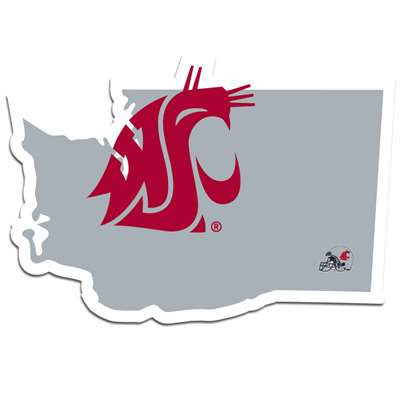 Washington State Cougars Home State Decal