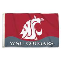 Washington State Cougars 3' X 5' Flag - Alt