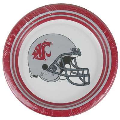 Washington State Cougars Paper Plates - Small - 50 Count