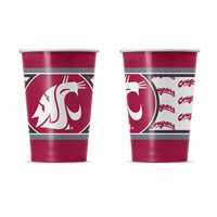 Washington State Cougars Disposable Paper Cups - 20 Pack