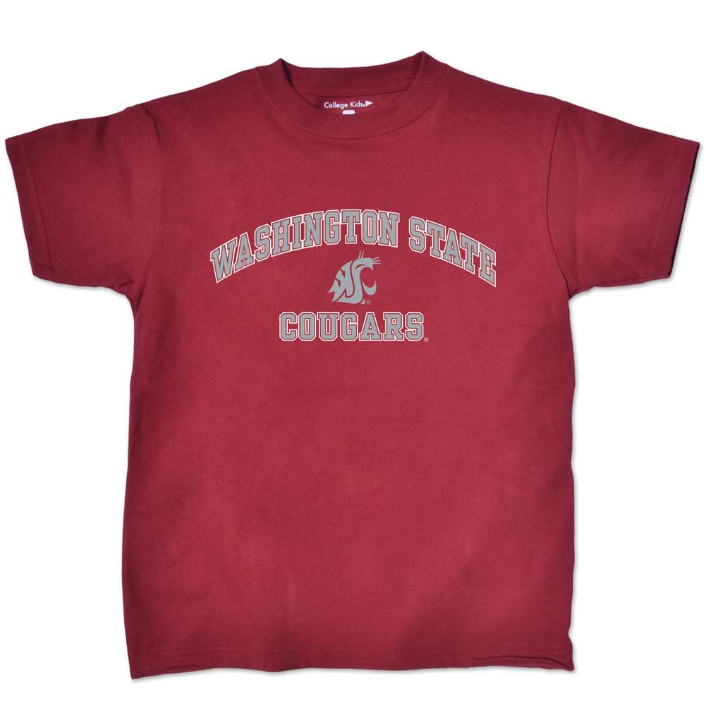 Washington State Cougars Kids Short Sleeve T-Shirt