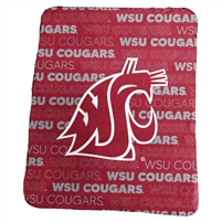 Washington State Cougars Classic Fleece Blanket