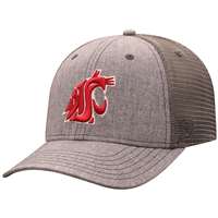 Washington State Cougars Top of the World Trucker Hat - Grey