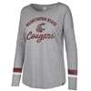 Washington State Cougars Women's 47 Brand Courtside Long Sleeve T-Shirt