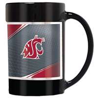 Washington State Cougars 15oz Ceramic Mug - Metallic Graphics