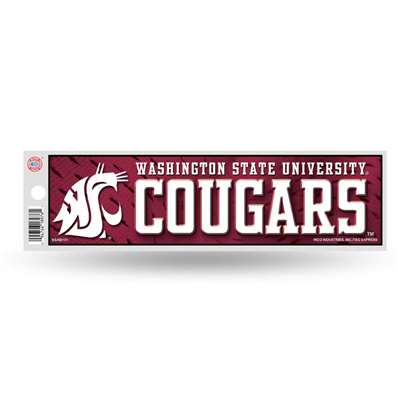 Washington State Cougars Bumper Sticker