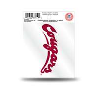 Washington State Cougars Static Cling Decal - Cougars