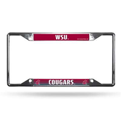 Wincraft Washington State Cougars Plastic License Plate Frame - Macy's