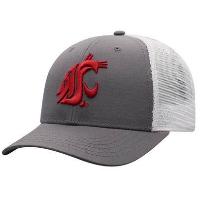 Washington State Cougars Top of the World BB Trucker Hat - Adjustable