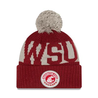 Washington State Cougars New Era Sport Knit Beanie