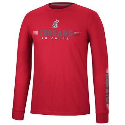 Washington State Cougars Colosseum Spackler Long Sleeve T-Shirt