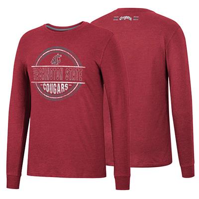 Washington State Cougars Colosseum Webb Long Sleeve T-Shirt