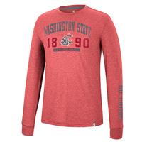 Washington State Cougars Colosseum Zen Philosopher Long Sleeve T-Shirt