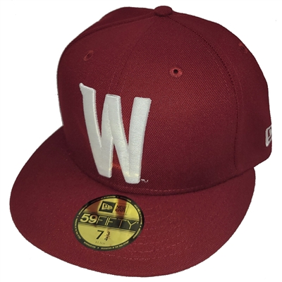 Washington State Cougars New Era 5950 Fitted Baseb