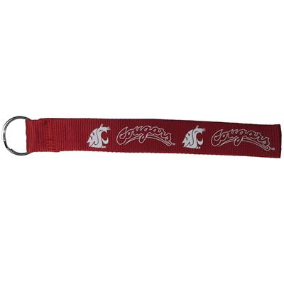 Washington State Cougars Small Lanyard Keychain