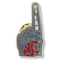 Washington State Cougars Fan Pin - #1 Fan