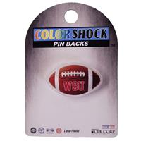 Washington State Cougars Acrylic Fan Pin - Footbal