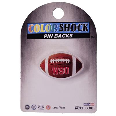 Washington State Cougars Acrylic Fan Pin - Footbal