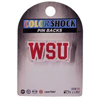 Washington State Cougars Acrylic Fan Pin - WSU