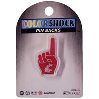 Washington State Cougars Acrylic Fan Pin - Foam Fi