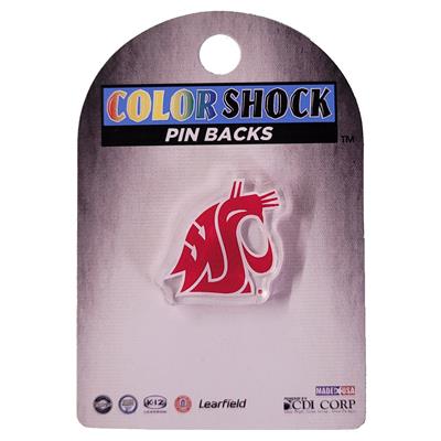 Washington State Cougars Acrylic Fan Pin - Cathead