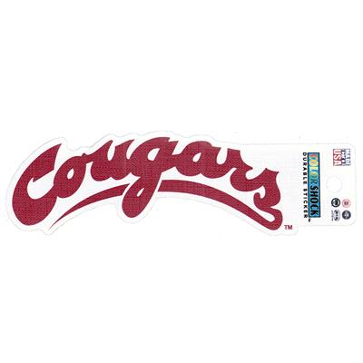 Washington State Cougars Durable Vinyl Sticker - C