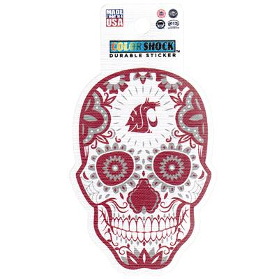 Washington State Cougars Durable Vinyl Sticker - S