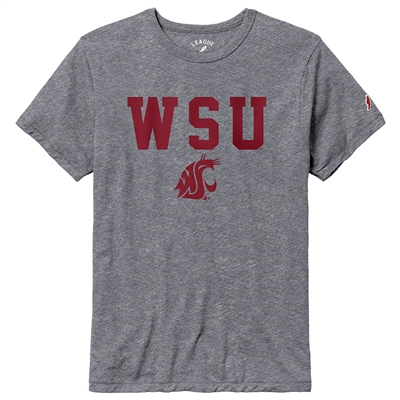 Washington State Cougars League Heathered T-Shirt
