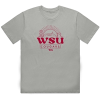 Washington State Cougars Womens Old School Oversiz