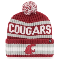 Washington State Cougars 47 Brand Bering Cuff Knit Beanie