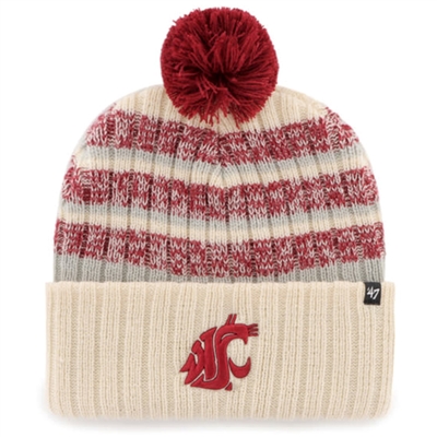 Washington State Cougars 47 Brand Tavern Cuff Knit beanie