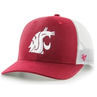 Washington State Cougars 47 Brand Adjustable Trucker Hat