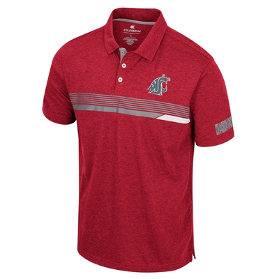 Washington State Cougars Colosseum No Problemo Polo