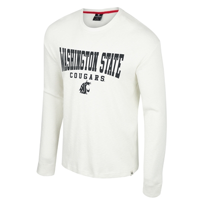 Washington State Cougars Colosseum Affirmative Waffle L/S Shirt
