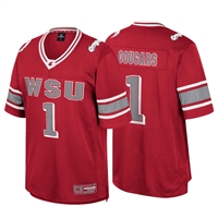 Washington State Cougars Youth No Fate Football Jersey