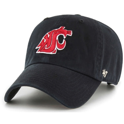 Washington State Cougars 47 Brand Clean Up Adjusta