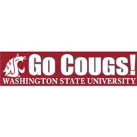 Washington State Cougars Silk Screened Nylon Banne