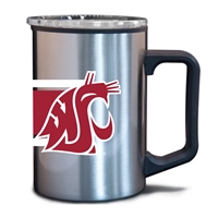 Washington State Cougars Stainless Steel 15oz Trav